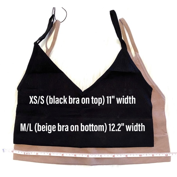 Low Back Seamless Minimalist Bralette - Picture 6 of 11